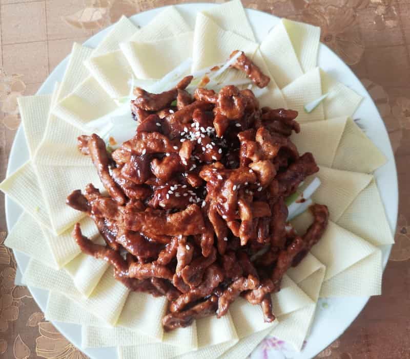 京醬肉絲