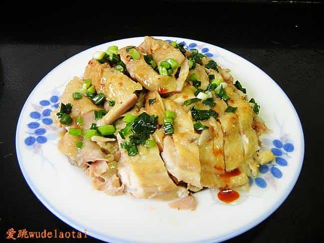 蔥油白斬雞