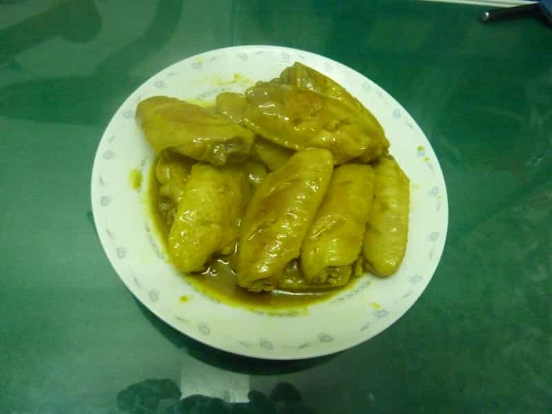 咖哩翅中