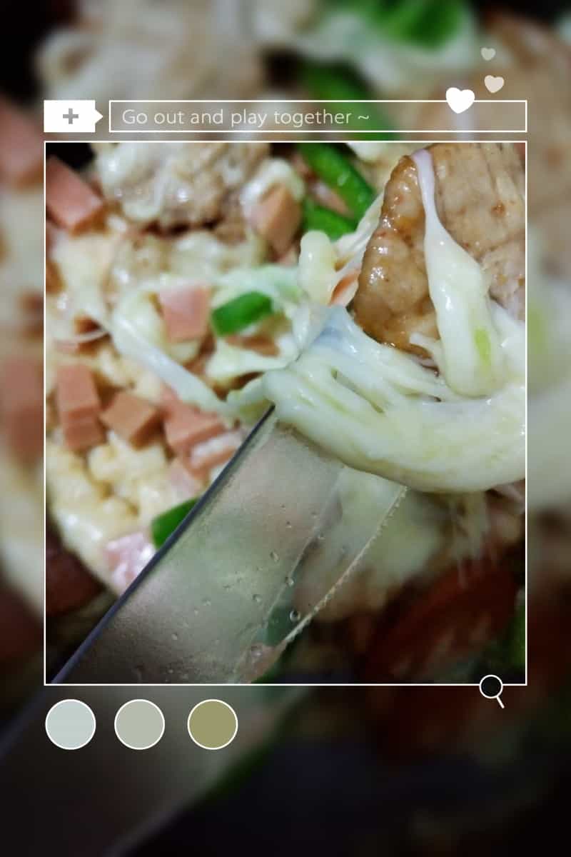 簡易版燒烤風味披薩
