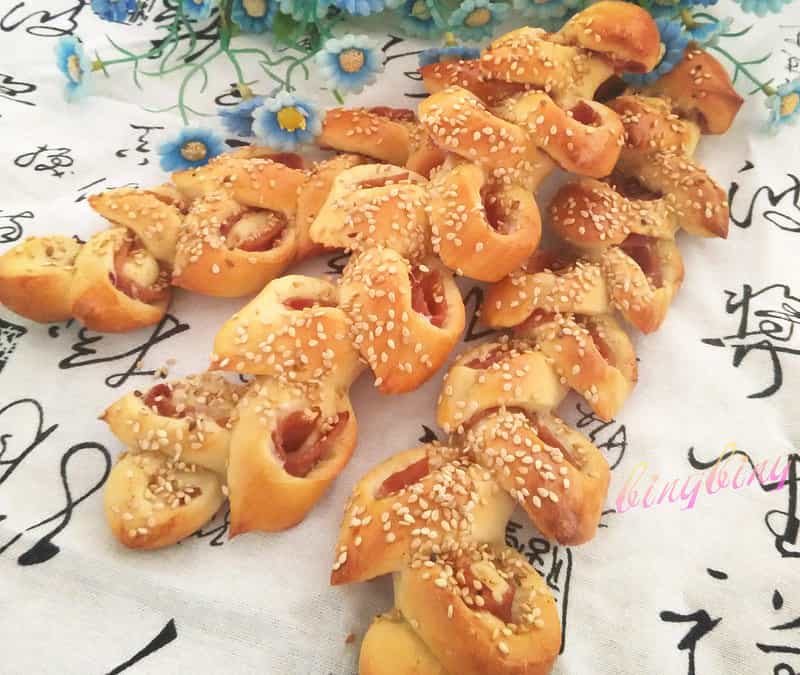 培根麥穗麵包