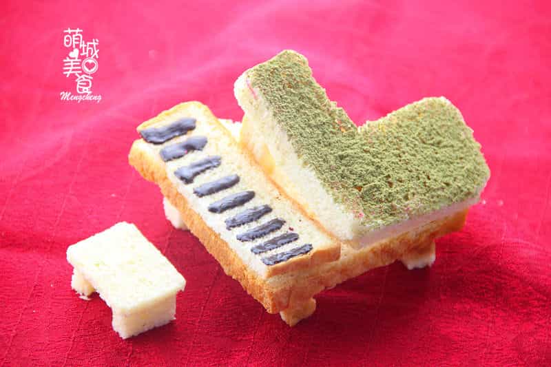 夢幻般的鋼琴麵包