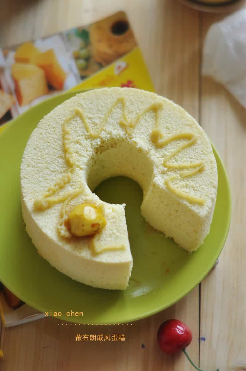 蒙布朗戚風蛋糕