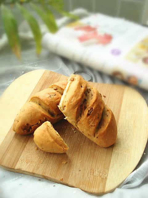 全麥蘇打核桃麵包