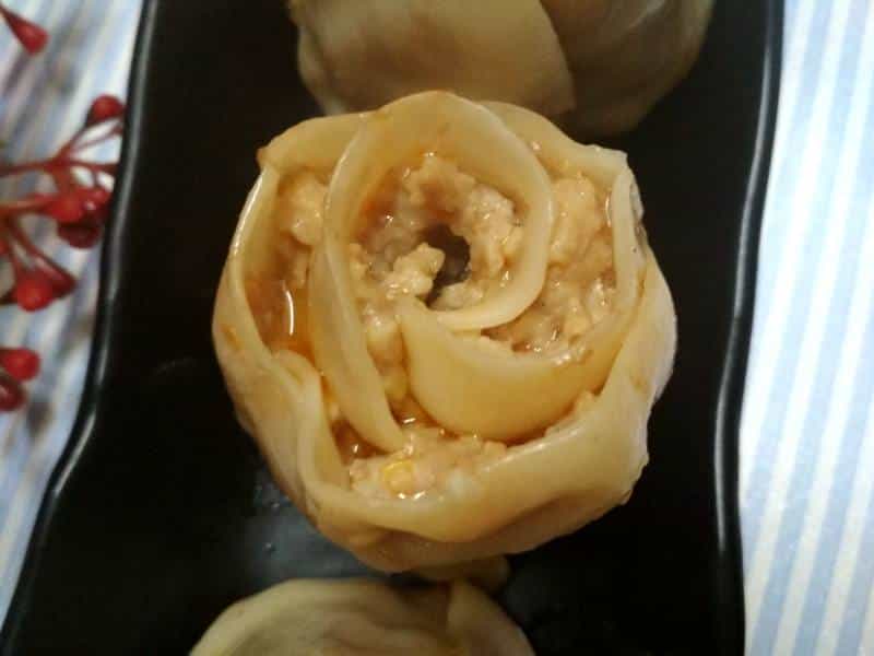 玫瑰花餃子
