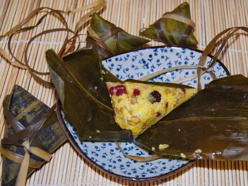 大黃米紅棗粽子