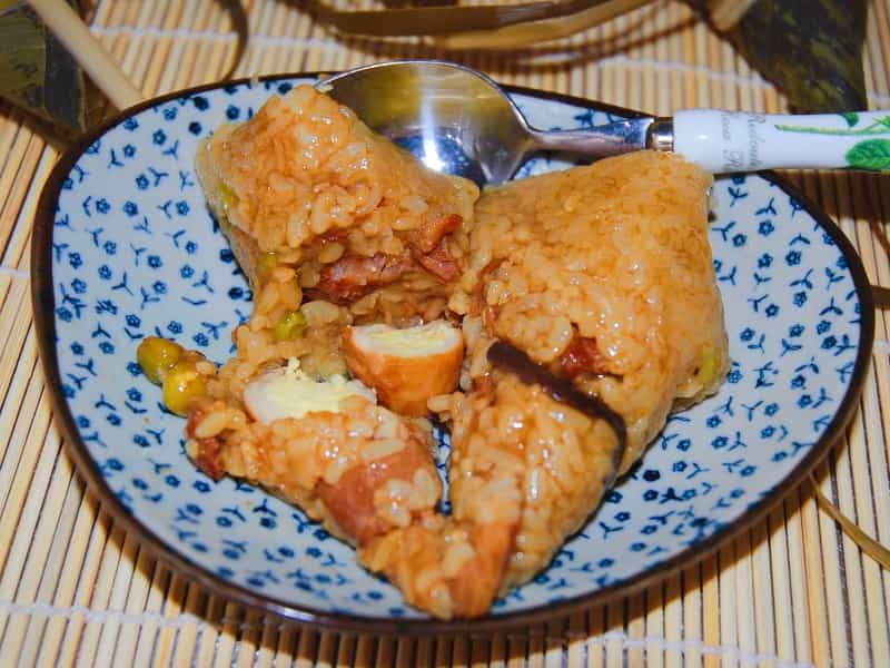 香菇鮮肉粽子