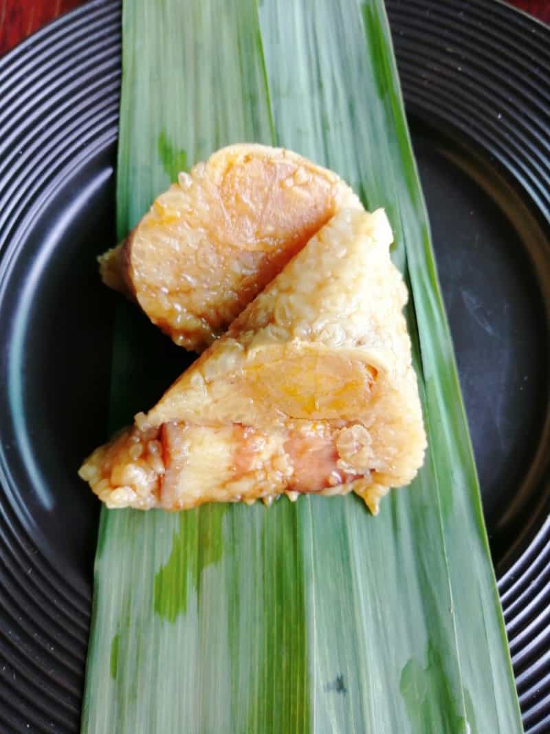臘肉鹹蛋黃粽子