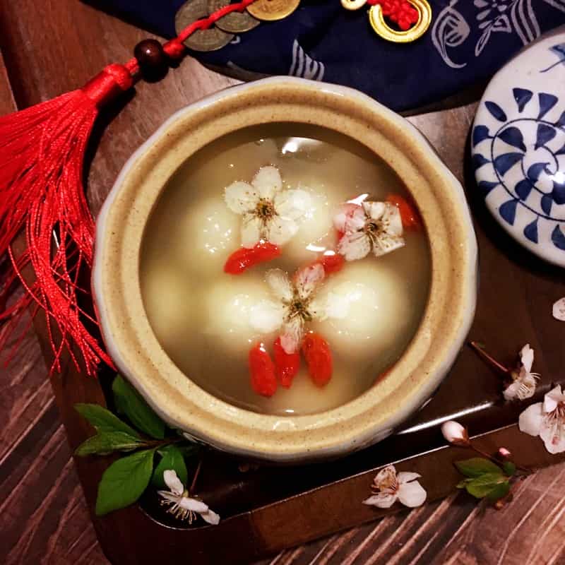 無花果乾煮湯圓