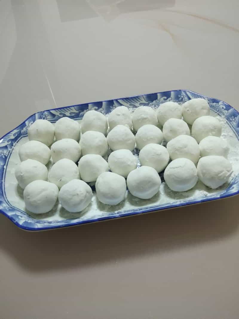 紫薯湯圓