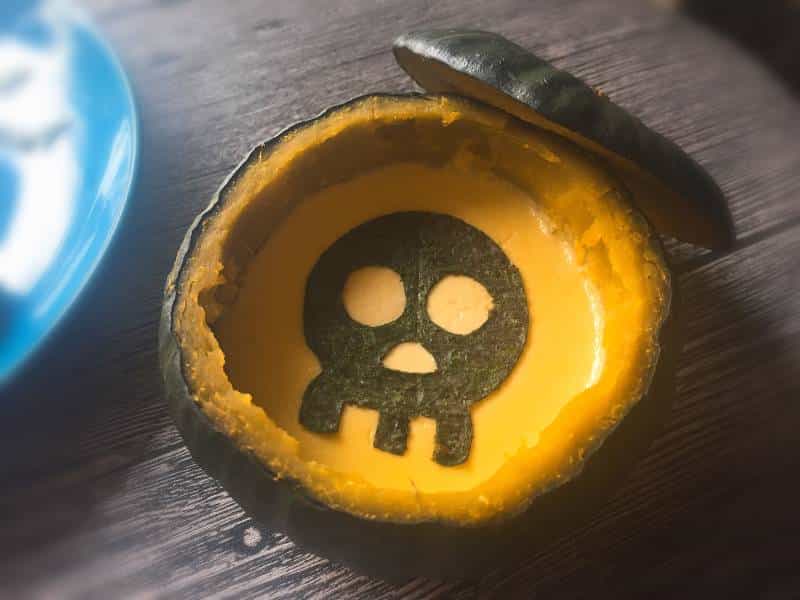 萬聖節南瓜雞蛋布丁
