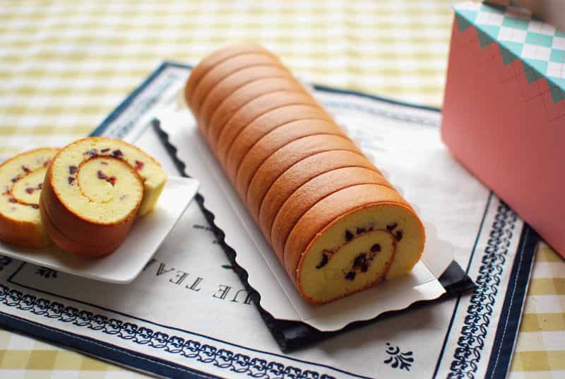 蔓越莓蛋糕卷