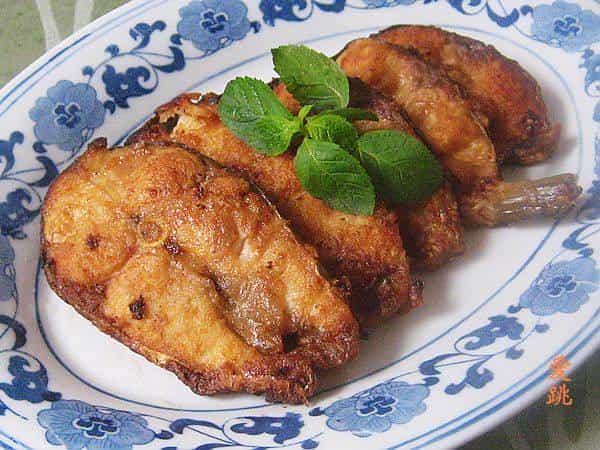 煎草魚塊
