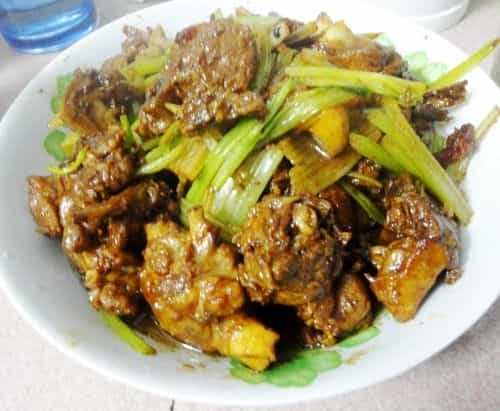 香芹燜鴨子