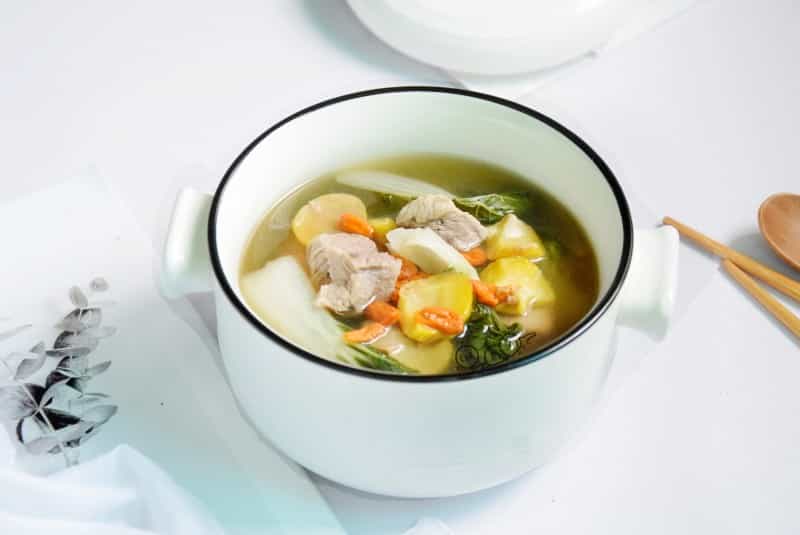 栗子白菜瘦肉湯