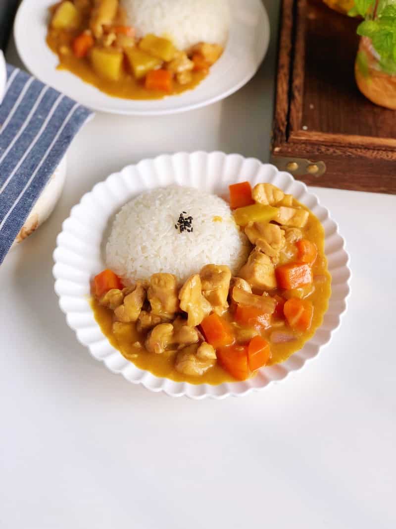 椰香咖哩雞肉飯