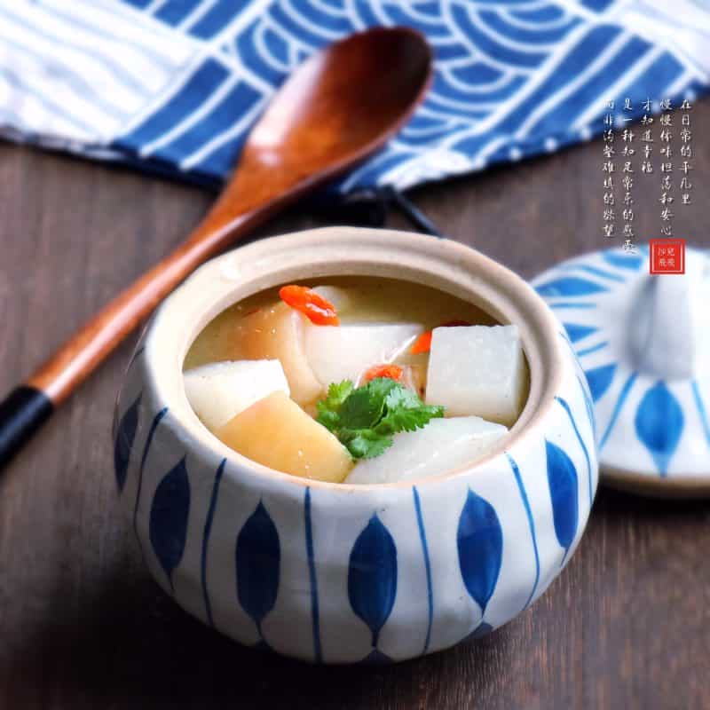 臘肉皮白蘿蔔湯