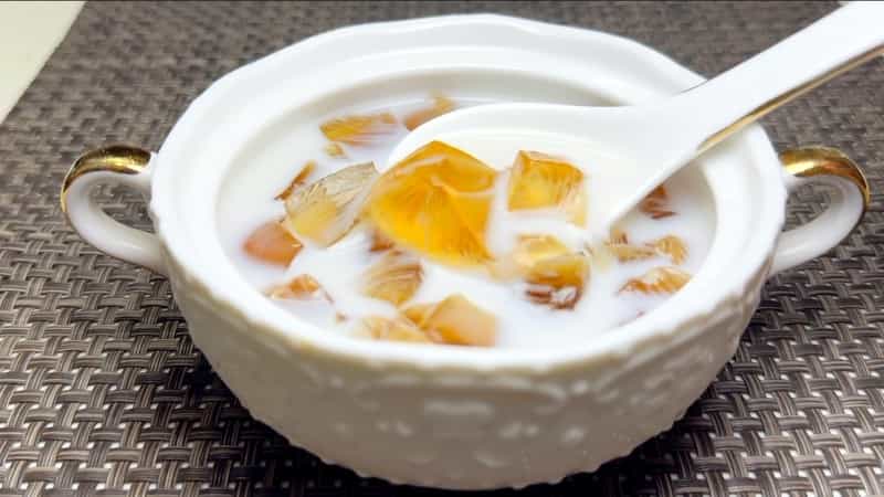 果茶凍撞奶