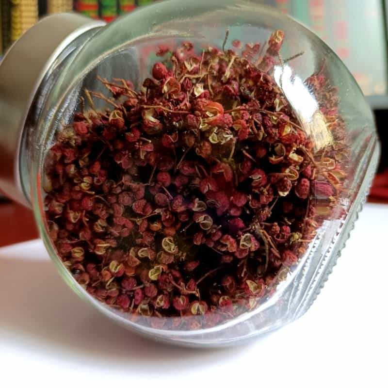 曬花椒皮