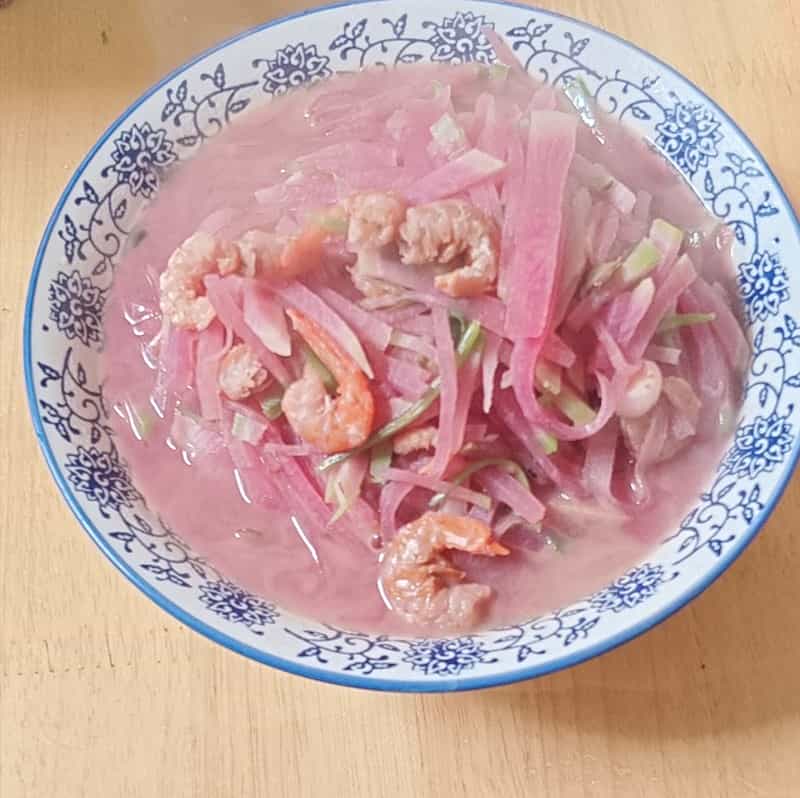 紅蘿蔔蝦米湯