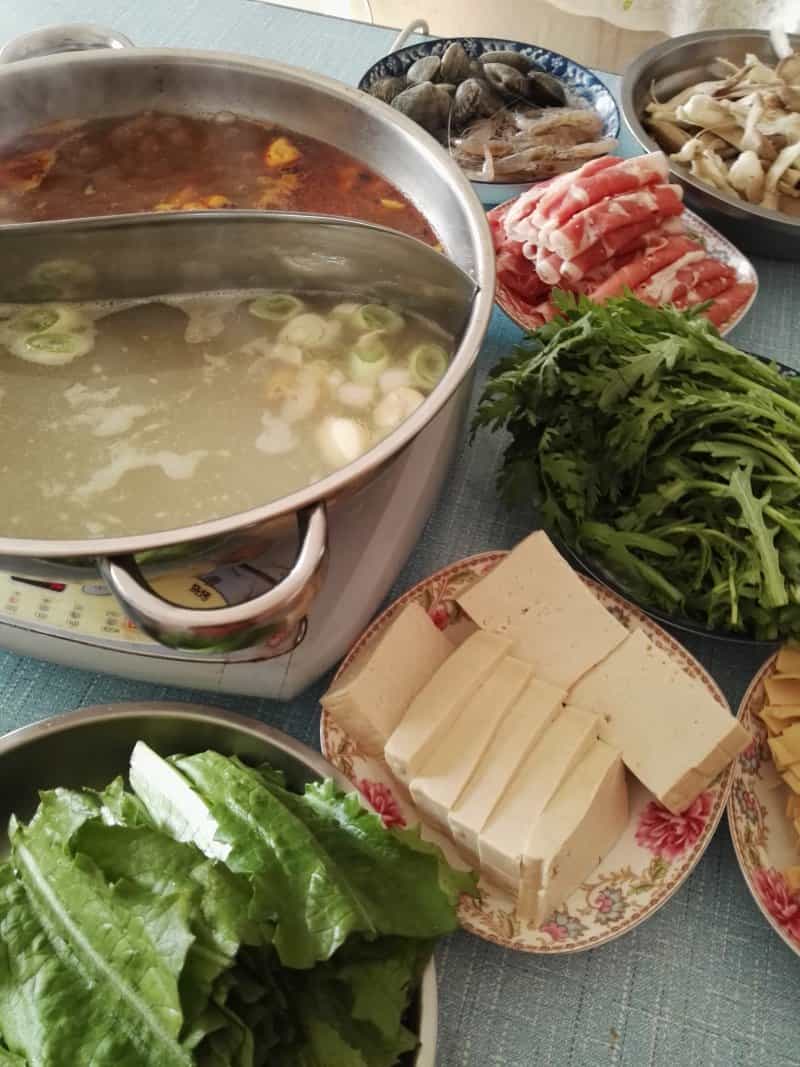 海鮮鴛鴦火鍋