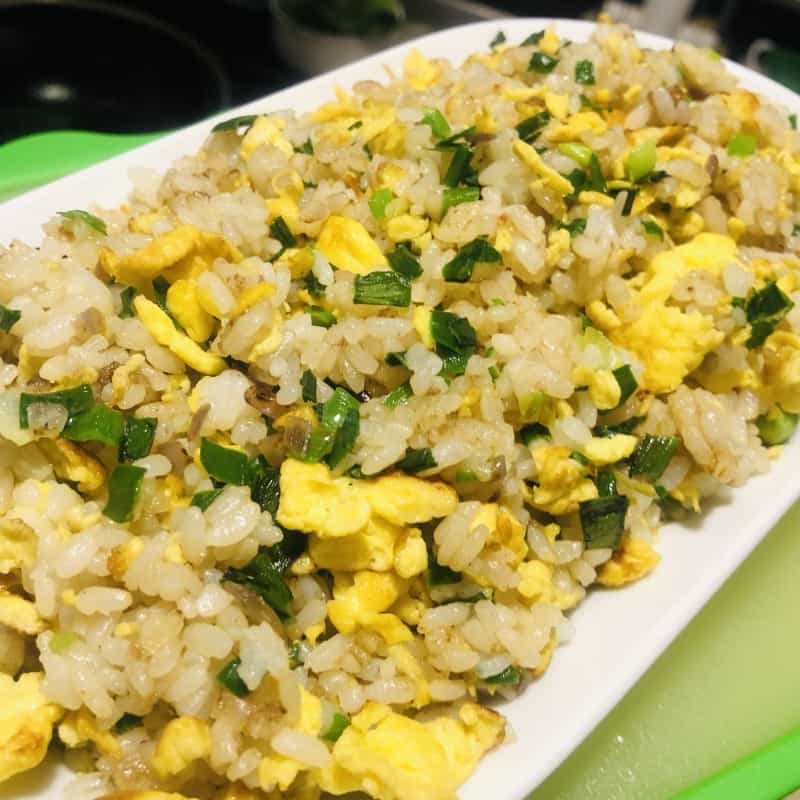 韭菜蛋炒飯