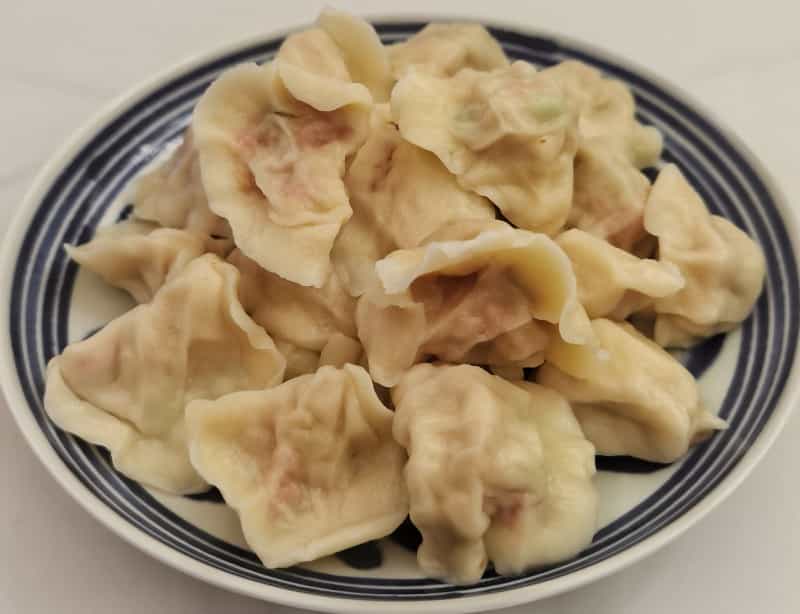 蘿蔔素餡餃子