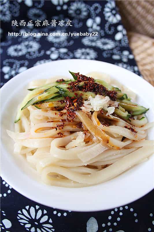 陝西正宗麻醬涼皮
