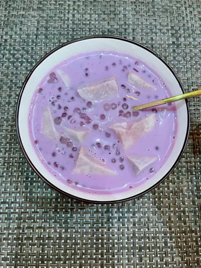 芋泥牛乳西米露