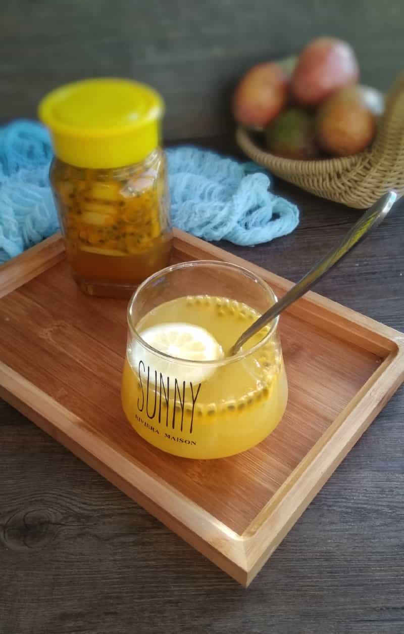 百香果檸檬蜂蜜飲
