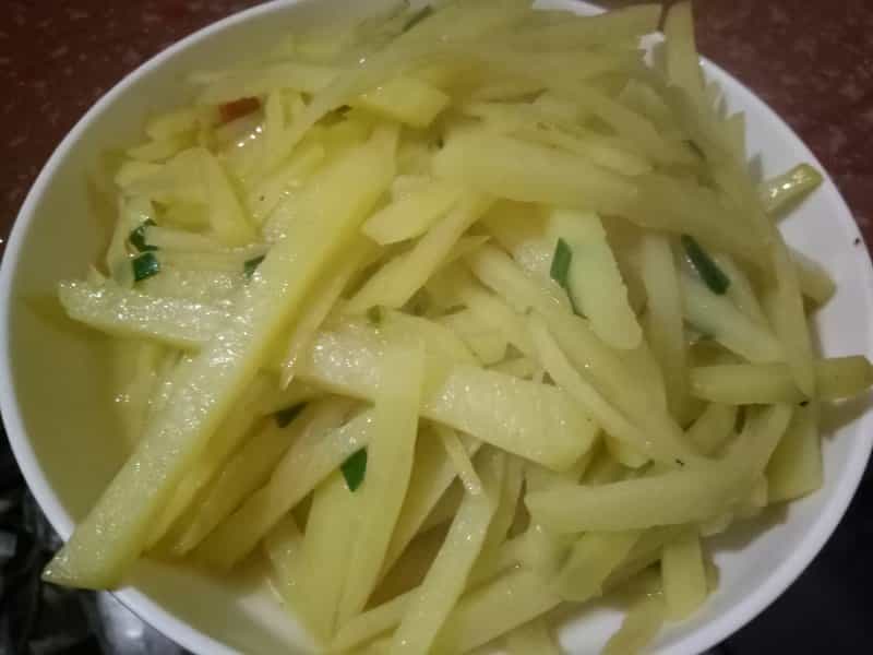 家常馬鈴薯絲
