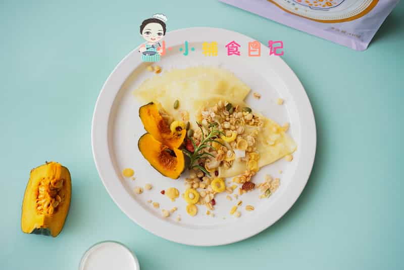 南瓜麥片可麗餅