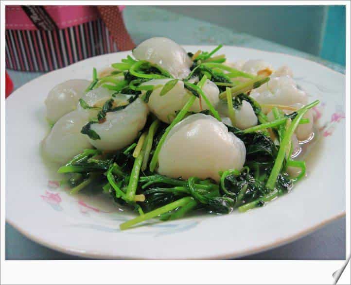 莧菜荔枝