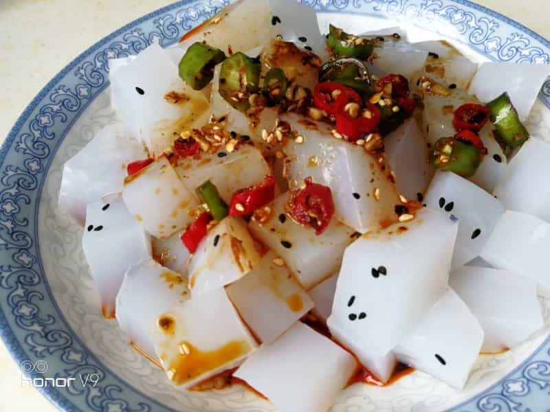自製豌豆涼粉