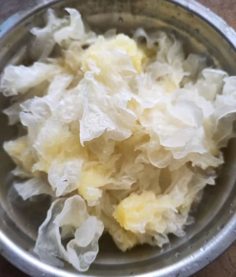 鮮銀耳處理方法