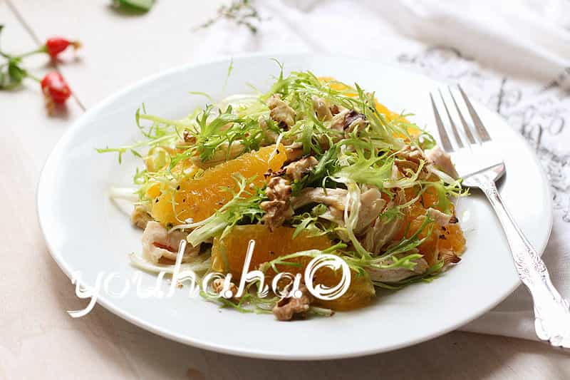橙肉沙拉