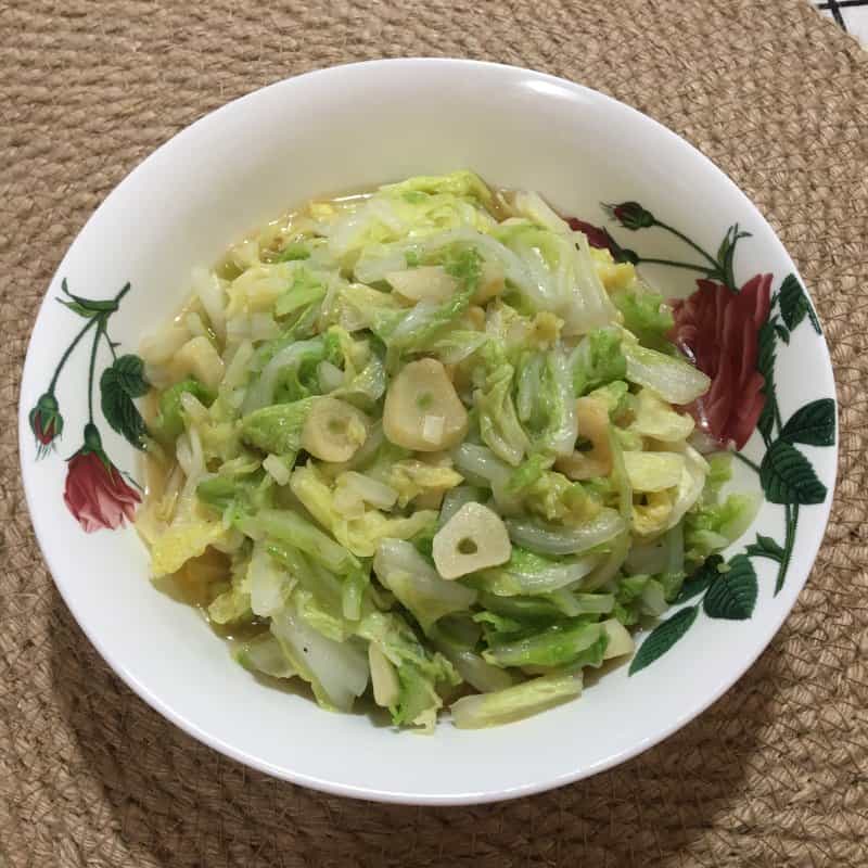 蒜香大白菜