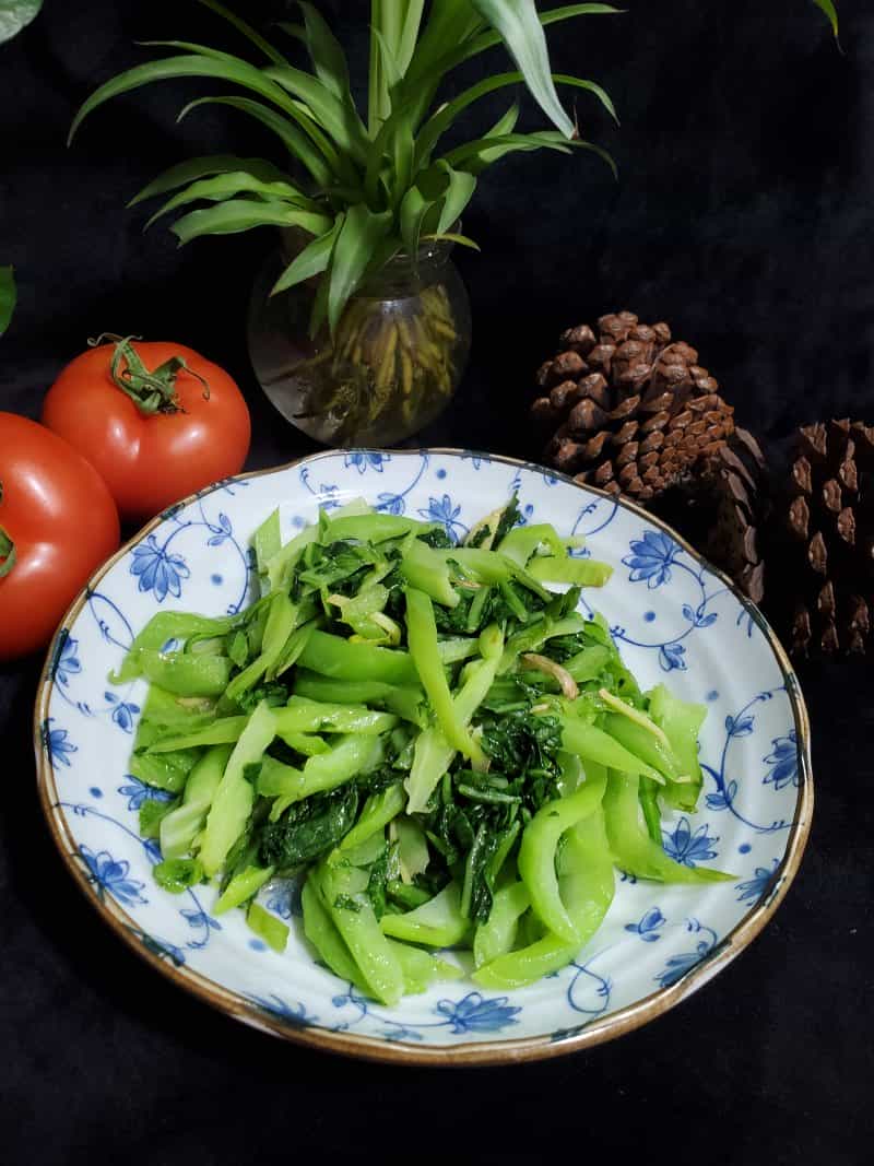 薑絲炒芥菜