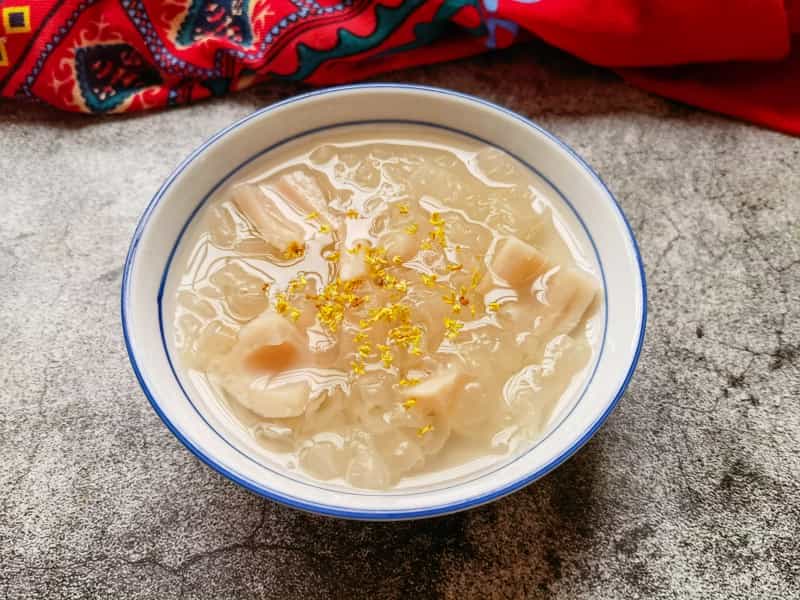 冰糖蓮藕銀耳湯