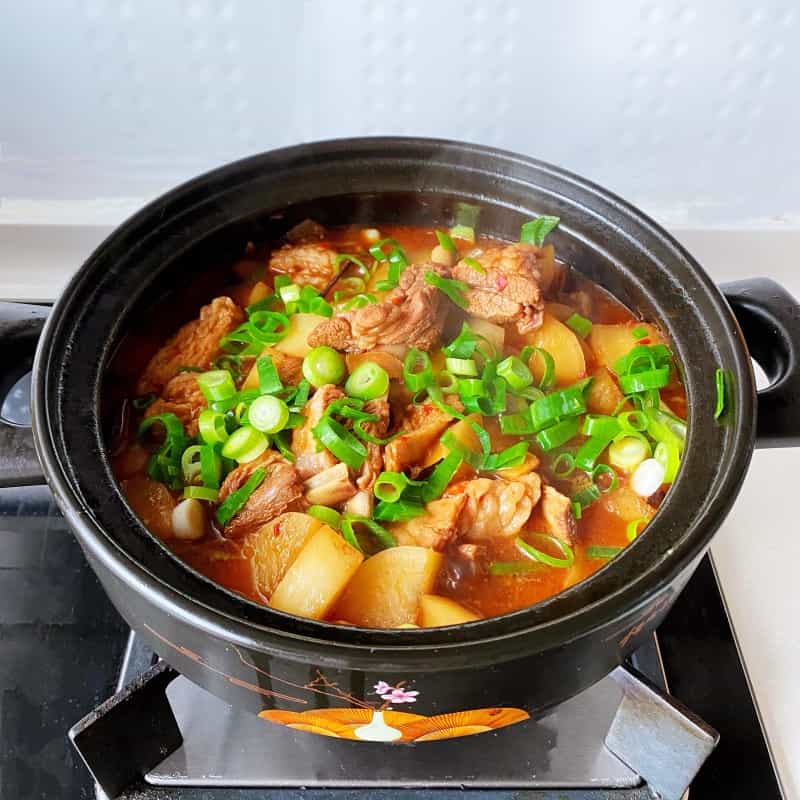 白蘿蔔燒羊肉
