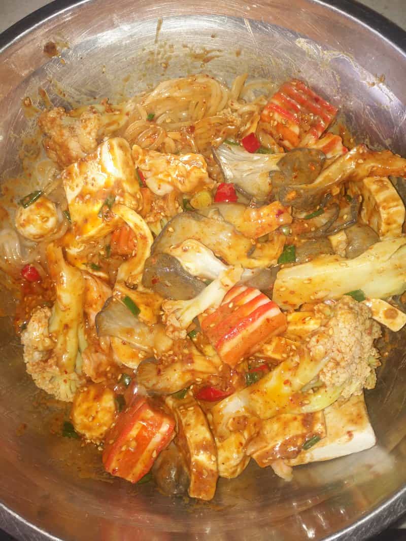 麻辣拌