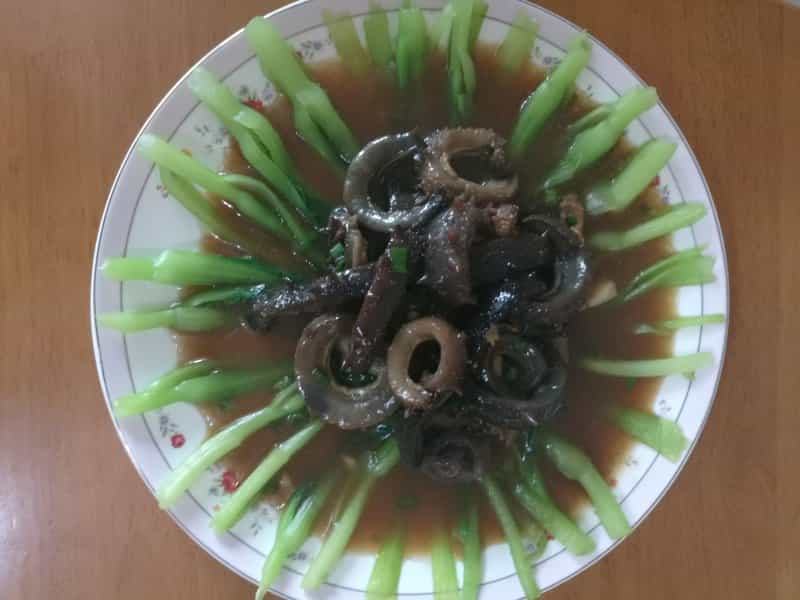 蔥爆海參