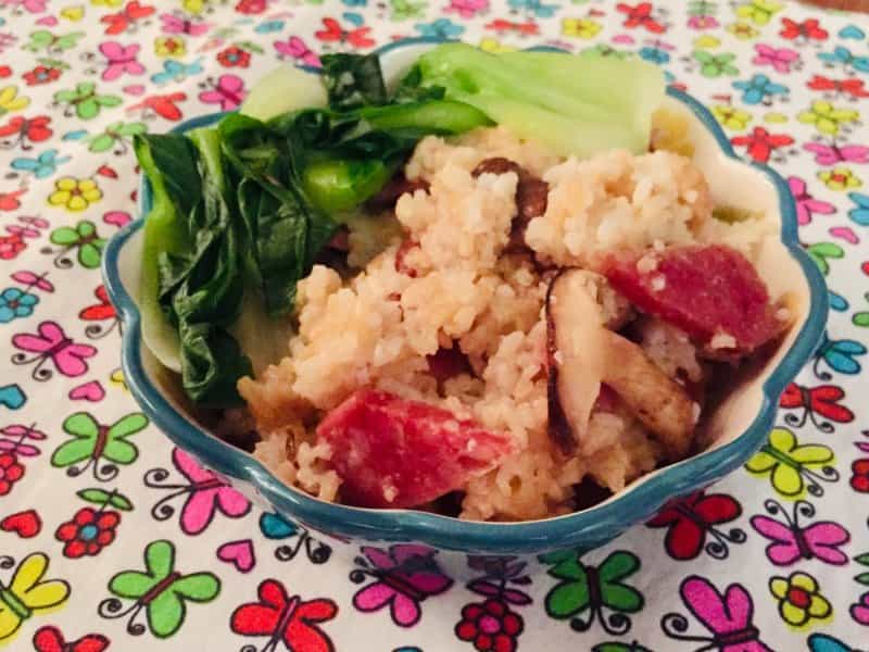 電飯鍋臘腸煲仔飯