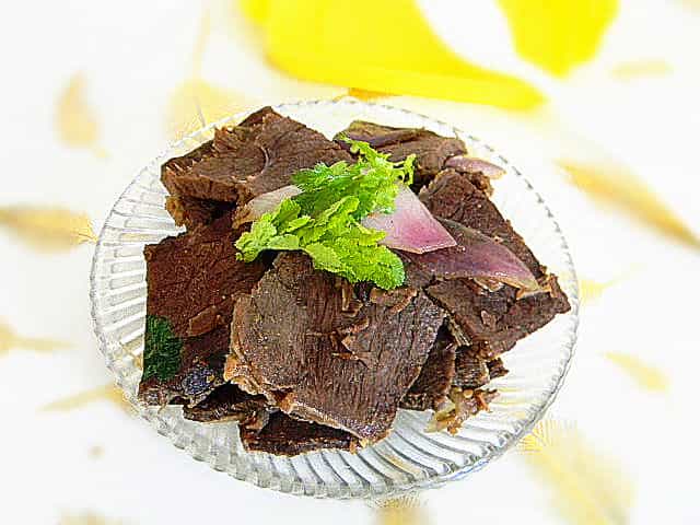 孜然洋蔥炒牛肉