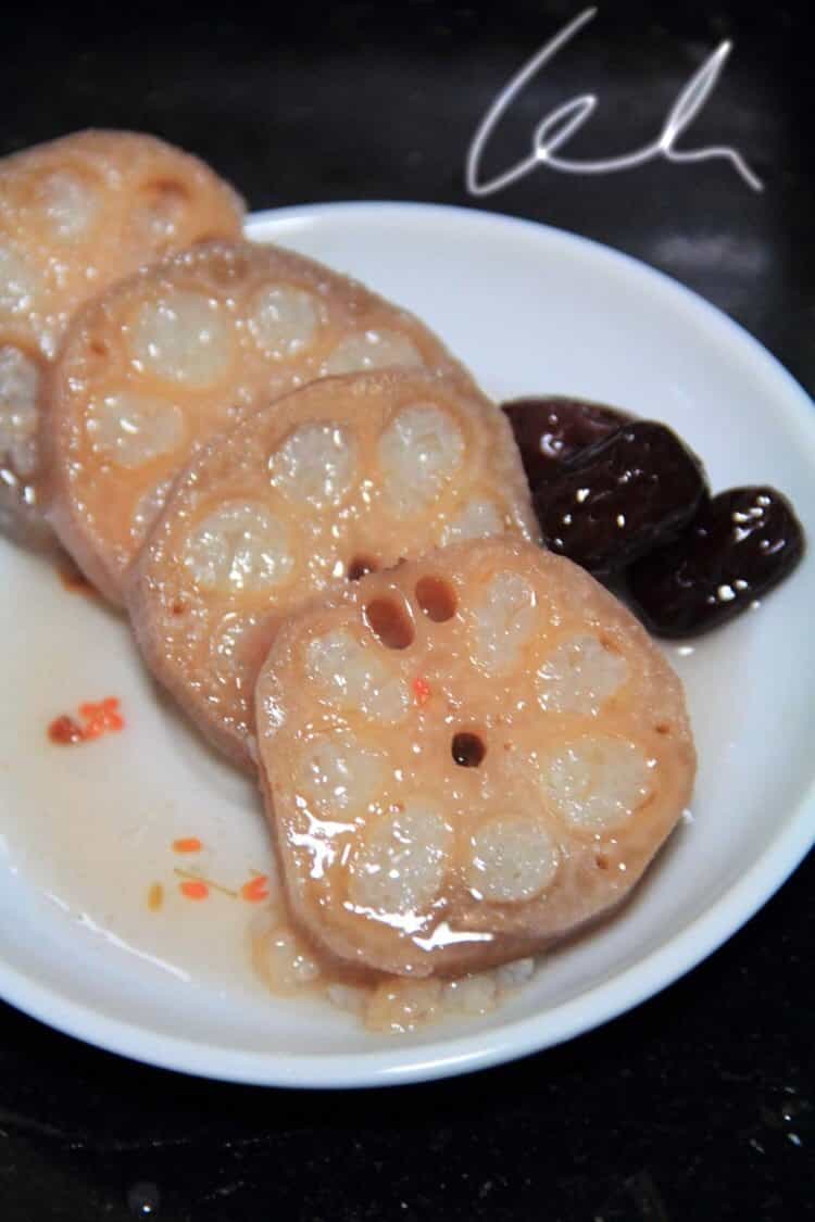 桂花糯米​​藕