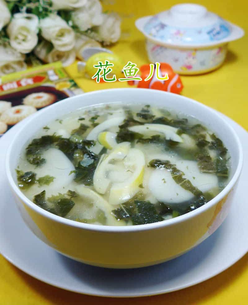 雪菜雷筍年糕湯