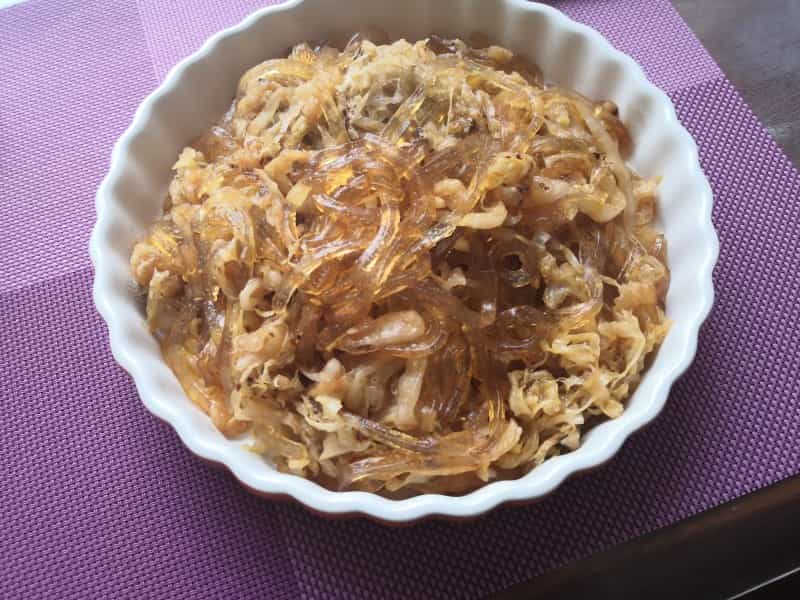酸菜炒粉