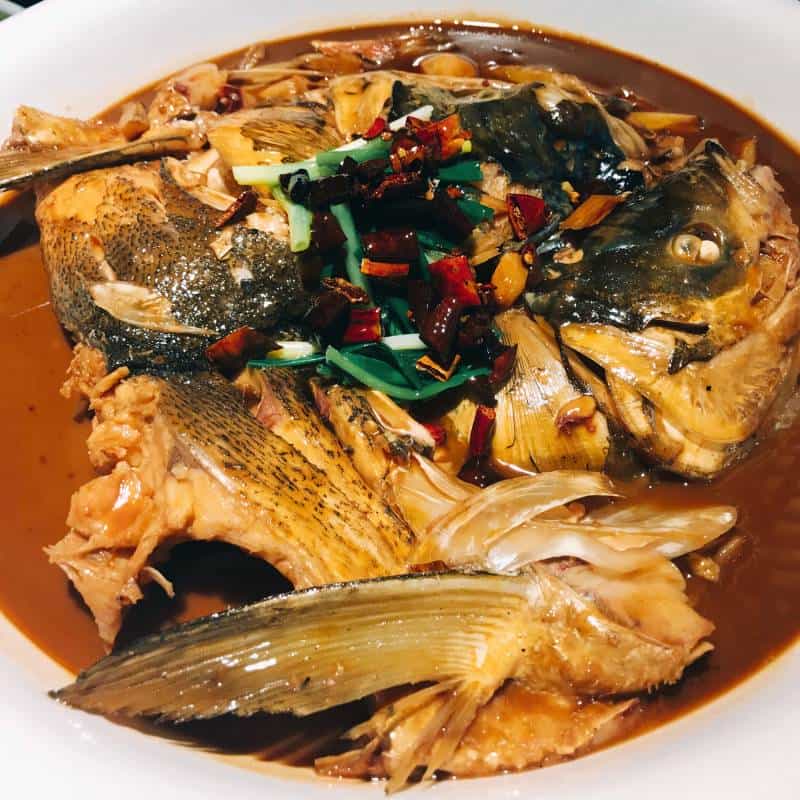 正宗魚頭泡餅