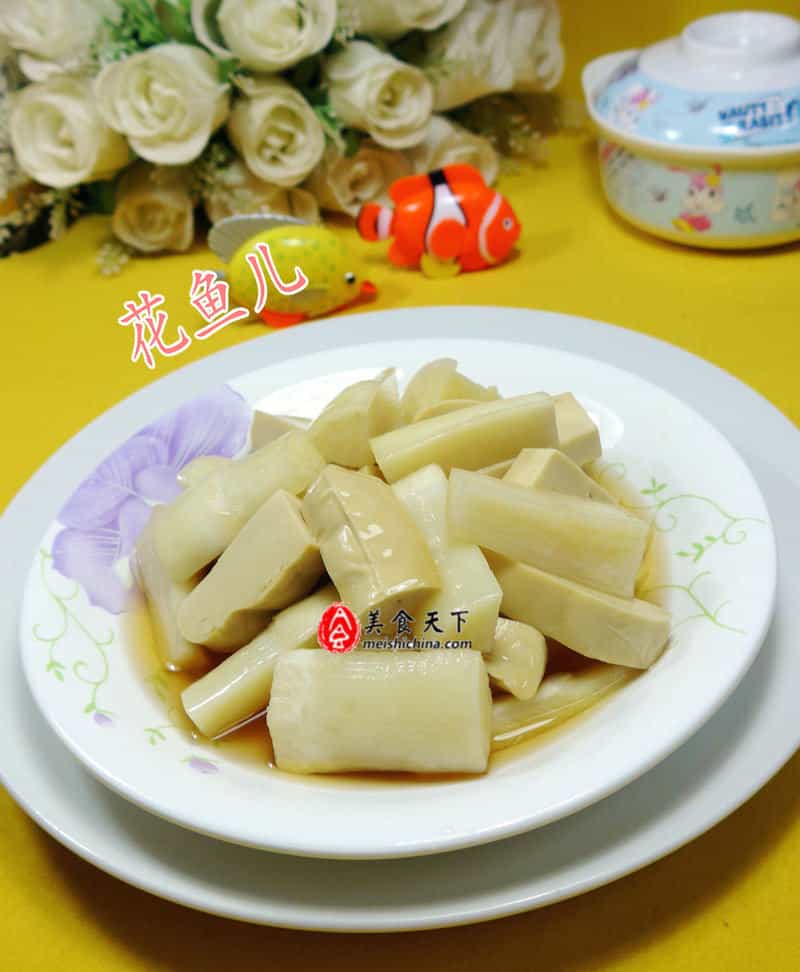 香糟茭白小素雞