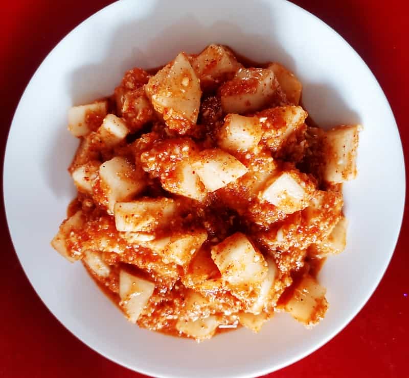 韓式泡白蘿蔔